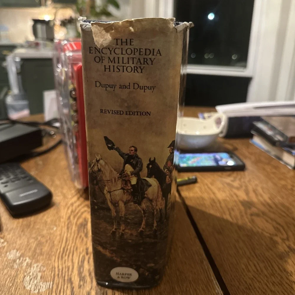 Encyclopedia of Military History 3500 BC to Present Dupuy Revised 2nd Ed 1986